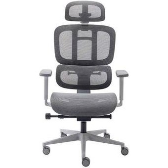 Cadeira Office Elements Sophy, Até 150 kg, Reclinável, Braços 3D, Cilindro Classe 4, Cinza - 70061