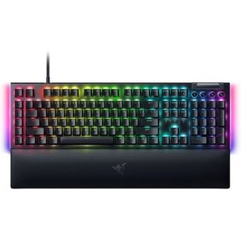 Teclado Gamer Mecânico Razer BlackWidow V4, RGB Chroma, Switches Green, Layout US - RZ03-04690200