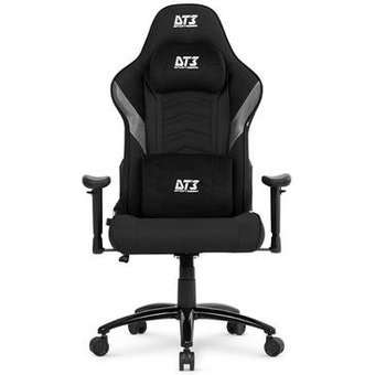 Cadeira Gamer Ergonômica DT3 Elise Fabric, Até 180Kg, Reclinável, Com Almofada, Cilindro Classe D, Preto - 13759-5