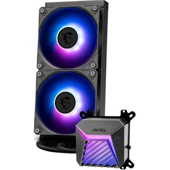 Water Cooler MSI MAG Coreliquid A15, ARGB, 240mm, Intel e AMD, Preto - CLA15240