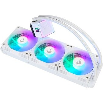 Water Cooler Gamer Rise Mode Frost, Rainbow, 360mm, AMD e Intel, Branco - RM-WCF-04-RBW