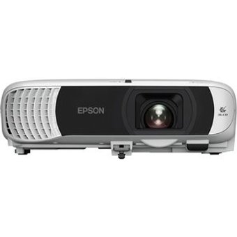 Projetor Portátil Wireless Epson Powerlite FH54+, 4.100 Lumens, Full HD, Tecnologia 3LCD, 2x HDMI, Controle Remoto, Branco - V11HB59021