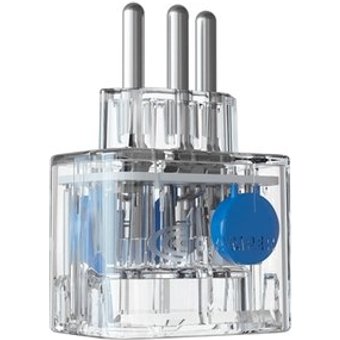 Protetor Contra Surtos Elétricos (DPS), 127/220V, 20 Amperes, 1 Tomada, 3 pinos, iCLAMPER Pocket LCF, 3P 20A, Transparente - 28504