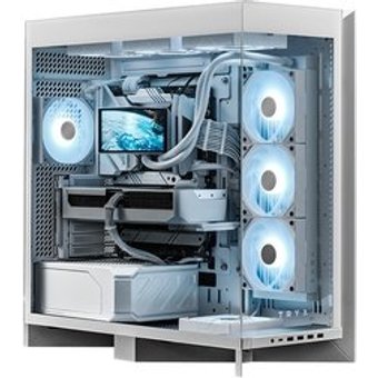 Gabinete Gamer TRYX Luca L70, Full-Tower, E-ATX, com Vidro Temperado, Branco, Sem Fonte - C-L700N-NN0H-G0W