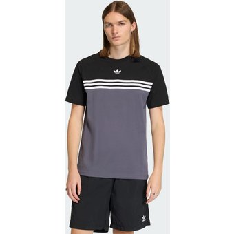 Polo Slim Listras Peito Homem adidas