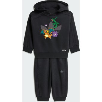 Conjunto Pokémon Loose Blusa COM Capuz E Calça Kids adidas