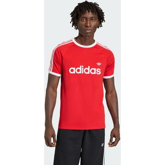 Camiseta Slim Ringer Três Listras Homem adidas