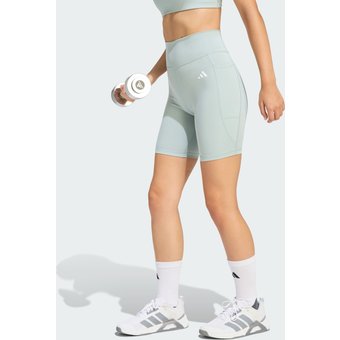 Legging Curta Optimé Essentials Stash Pocket 7-inch Mulher adidas