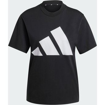 Camiseta Essentials de Algodão com Logotipo Grande Mulher adidas