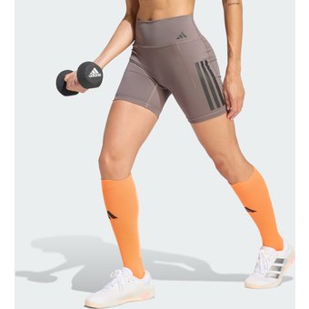 Shorts Legging Optime Workout Três Listras Mulher adidas