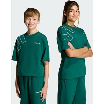 Camiseta Folgada Blocked Kids adidas