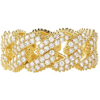 Michael Kors Damenring Statement Link MKC1429AN710 925er Silber