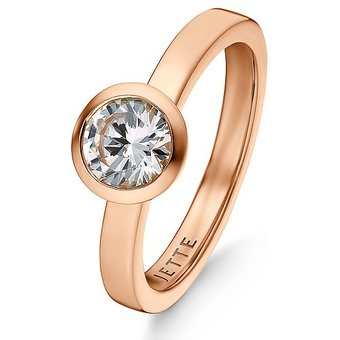 JETTE Damenring SOLITAIRE 88338677 925er Silber