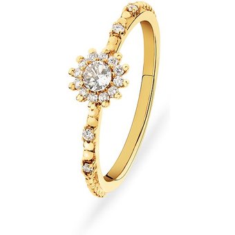 Valeria Damenring 88565835 585er Gelbgold