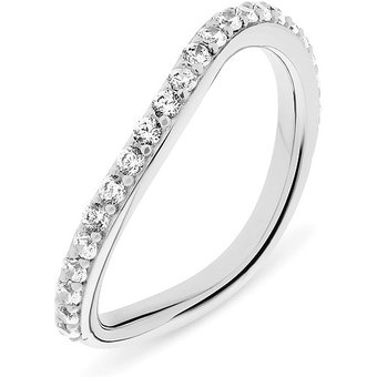 ESPRIT Damenring Sparkling Wave 88676556 925er Silber