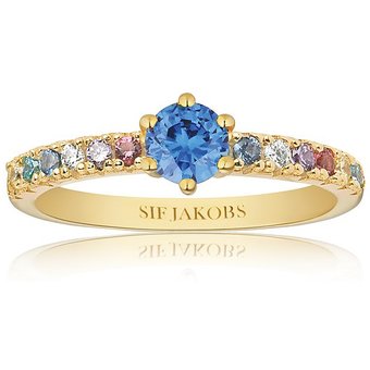 Sif Jakobs Jewellery Damenring SJ-R42282-XCZ-YG-58 925er Silber