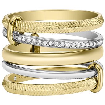 Fossil Damenring JEWELRY JF04592998 Edelstahl