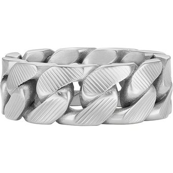 Fossil Herrenring HARLOW JF04700040 Edelstahl