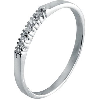 Valeria Damenring 89114292 375er Weißgold