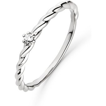 FAVS Damenring 89163013 375er Weißgold
