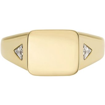 Fossil Damenring ELLIS JF04791710 Edelstahl