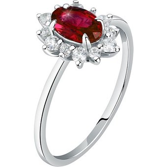 Live Diamond Damenring LDW050161014 375er Weißgold, recycelt