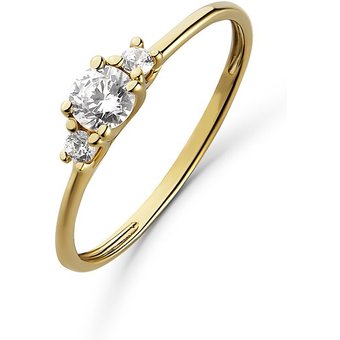Valeria Damenring 89208274 375er Gelbgold