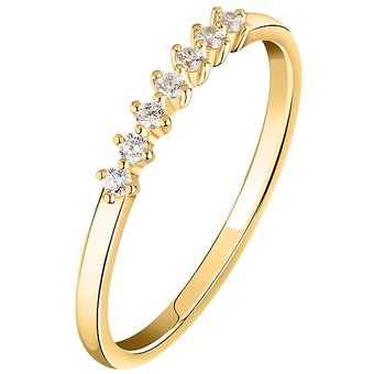 Valeria Damenring 89208272 375er Gelbgold