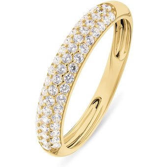 Valeria Damenring 89208605 375er Gelbgold