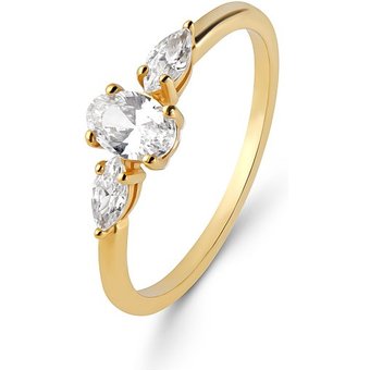 Valeria Damenring 89215296 925er Silber, recycelt