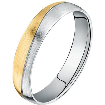 Valeria Herrenring 89217787 375er Weißgold, 375er Gelbgold