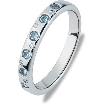 Valeria Damenring 89218647 585er Weißgold