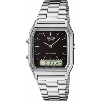 Casio Unisexuhr Vintage AQ-230A-1DMQYES Edelstahl