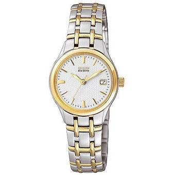 Citizen Damenuhr Elegant Eco-Drive EW1264-50A Edelstahl
