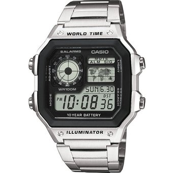 Casio Herrenuhr Casio Collection AE-1200WHD-1AVEF Resin, Sonstiges