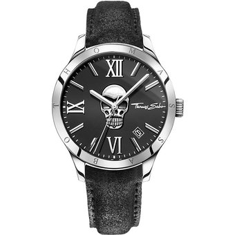 Thomas Sabo Herrenuhr Rebel at heart WA0210-218-203-43 mm Edelstahl