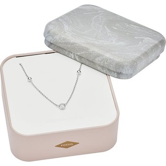 Fossil Kette JFS00453040 925er Silber