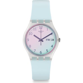 Swatch Unisexuhr GE713 Kunststoff