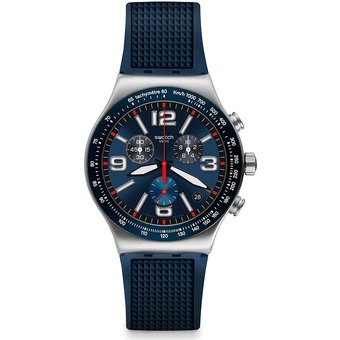 Swatch Herrenuhr YVS454 Edelstahl