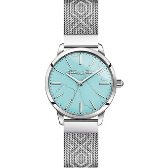Thomas Sabo Damenuhr Sterling Silver WA0343-201-215-33 mm Edelstahl