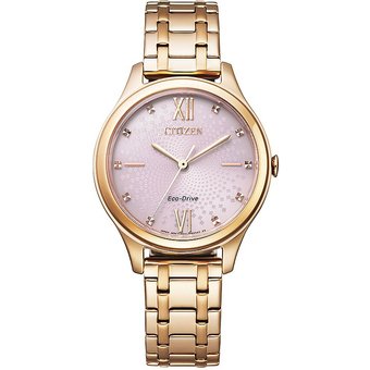 Citizen Damenuhr Elegant Eco-Drive EM0503-75X Edelstahl