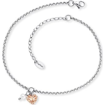 Engelsrufer Fußkette ERFS-LILHEART-PE-BI Edelstahl, Perle