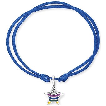 Engelsrufer Armband HEB-STAR-RAINBOW 925er Perlon/Nylon