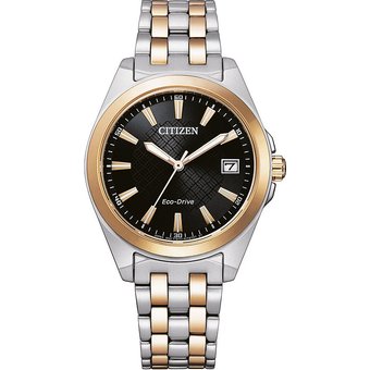 Citizen Damenuhr Elegant Eco-Drive EO1213-85E Edelstahl, Edelstahl