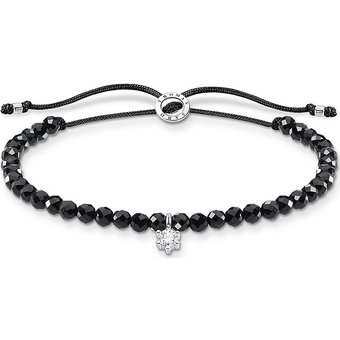 Thomas Sabo Armband A1987-401-11-L20v 925er Silber, Perlon/Nylon