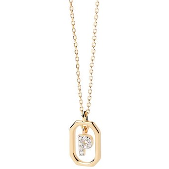 PdPaola Kette Mini Letters CO01-527-U 925er Silber