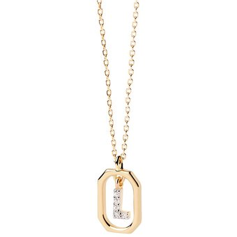 PdPaola Kette Mini Letters CO01-523-U 925er Silber