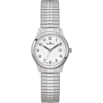 Dugena Damenuhr Bari 4460756-1 Edelstahl