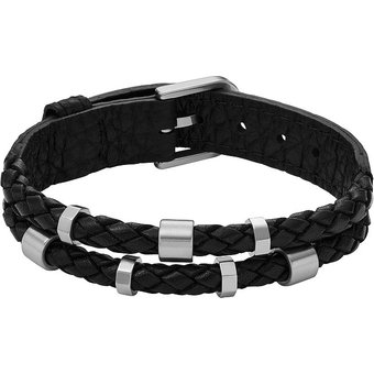Fossil Armband JEWELRY JF04473040 Leder, Edelstahl