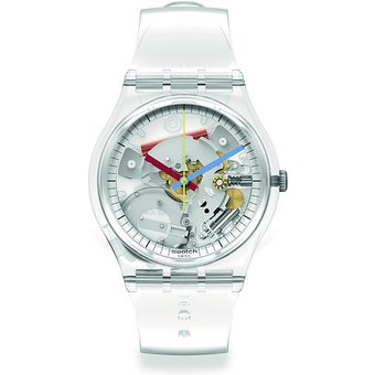 Swatch Unisexuhr SO28K100-S06 Kunststoff